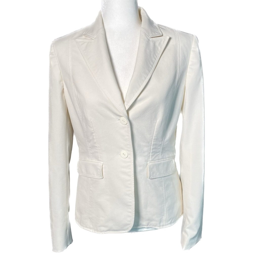 Tahari Arthur S. Levine Off White Blazer Women’s Size 6